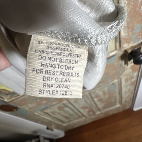 Pleated Skirt Gray And Yellow by Hem & Thread, Size S Romantic and Feminine - Picture 6 of 7